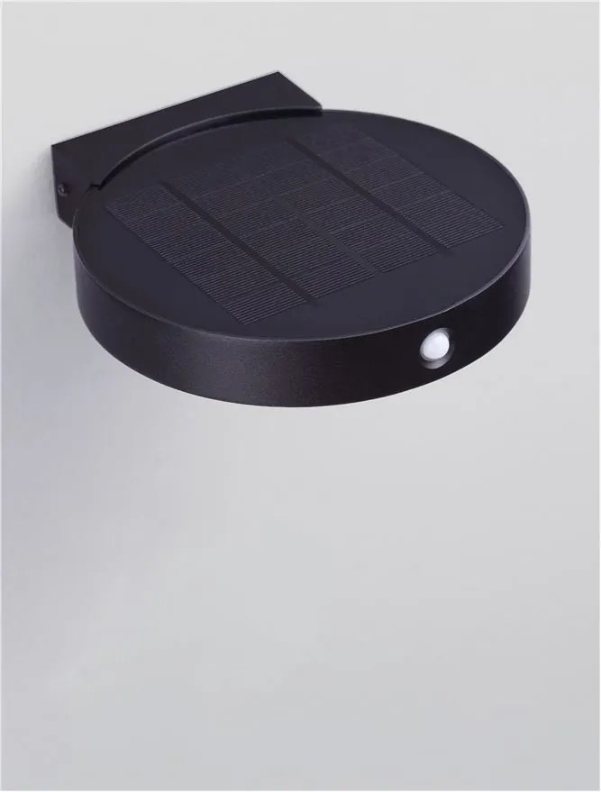 Aplica LED solara iluminat exterior cu senzor de miscare IP65 AIGO