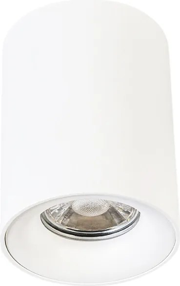 Set de 4 spoturi moderne albe GU10 de 50 mm, montate la suprafață - Ronda