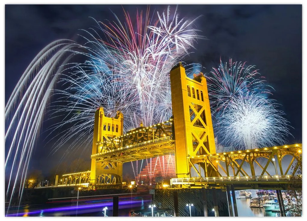 Tablou - Noaptea de Revelion (70x50 cm)