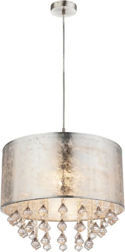 Globo AMY I 15188H3 pendul cu 1 braț  nichel mat   1 * E27 max. 60 W