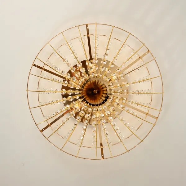 Brilagi - Lustră aplicată VASTERAS, 6 x E14, max. 40W, 230V, Ø 60 cm