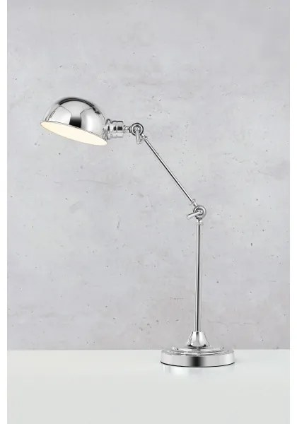 Lampă de masă PORTLAND 1xE27/40W/230V crom lucios Markslöjd 108583