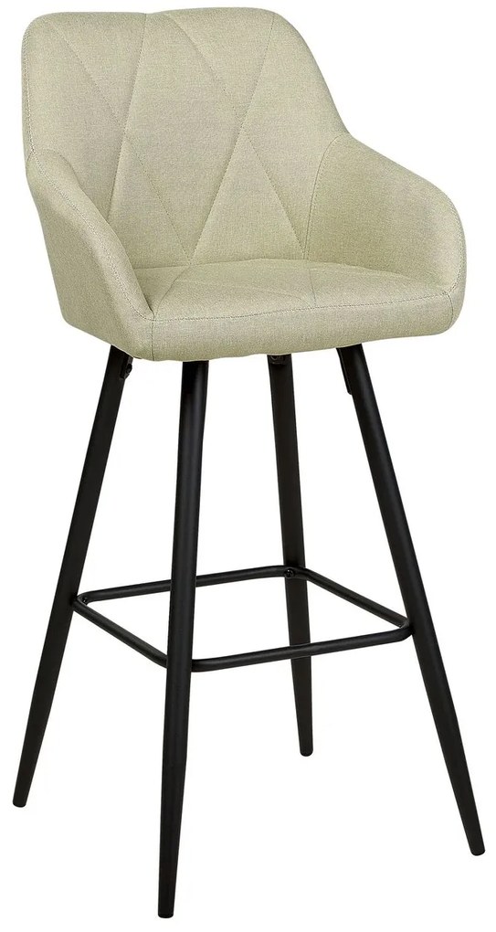 Set 2 buc scaun tip bar Donna (verde deschis). 1078551