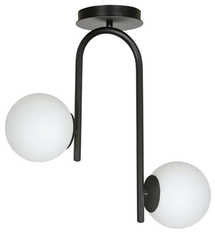Lustra Plafon Kalf 2 Black 1030/2 Emibig Lighting, Modern, E14, Polonia