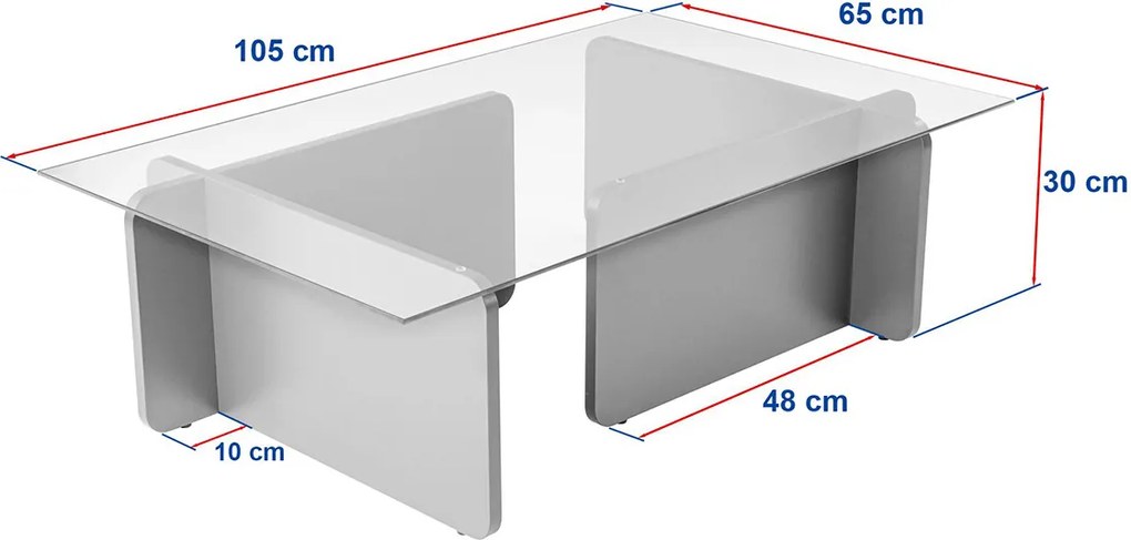 Măsuță de cafea Flavio Walnut