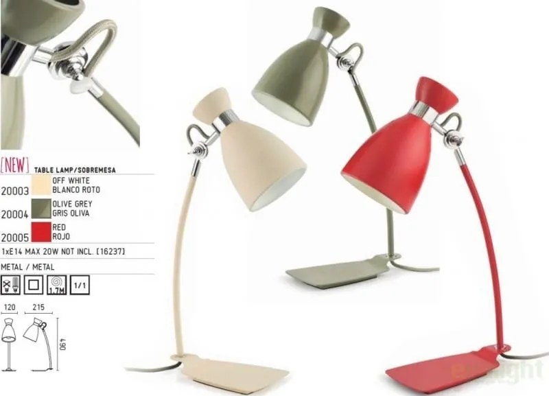 Veioza, lampa de masa H-49cm Retro 20005