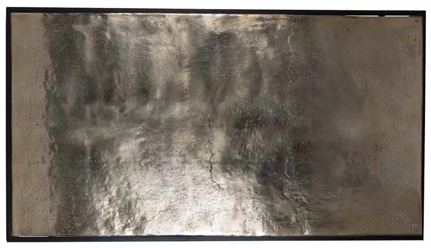 Masuta de cafea dreptunghiulara din metal Calloway 47,5x123x68 cm aurie