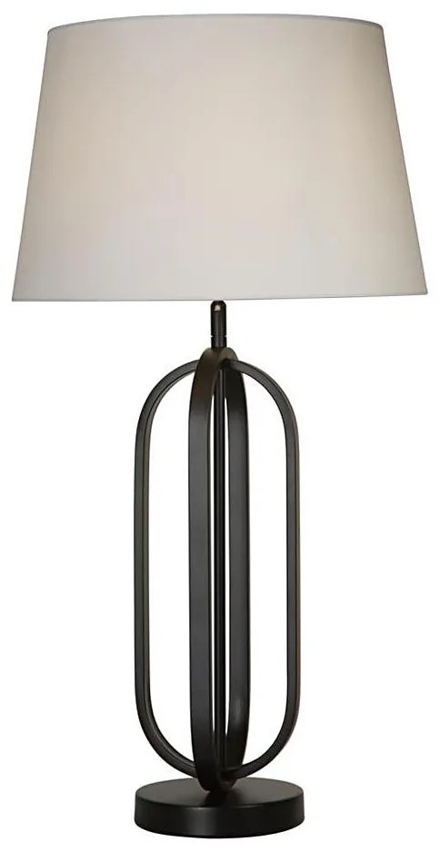 Searchlight EU91101WH - Lampă de masă CHIC 1xE27/60W/230V, albă