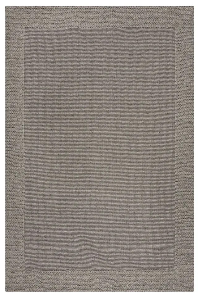 Covor gri din lână 120x170 cm Rue – Flair Rugs