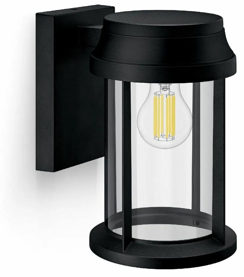 Philips Bellini lampă de perete pentru exteriorE27 max. 25 W fără sursă rotundă, negru