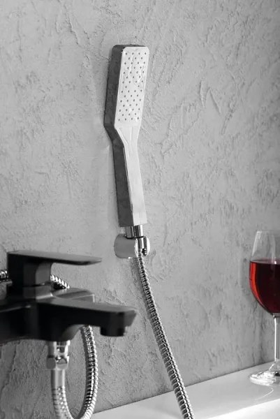 Sapho - Duș de mână cu sistem autocurățare, crom lucios