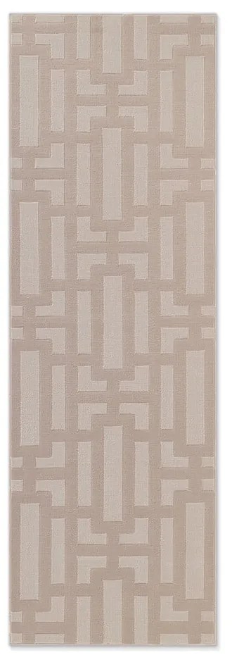 Covor tip traversă bej 80x240 cm Perles Onyx – Elle Decoration