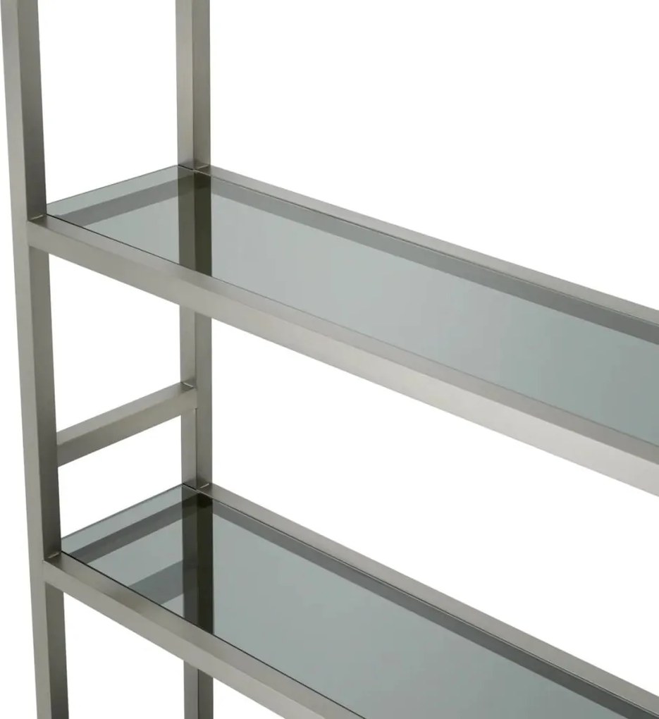 Raft design LUX, Otel Periat, Sticla Fumurie, Corrado I