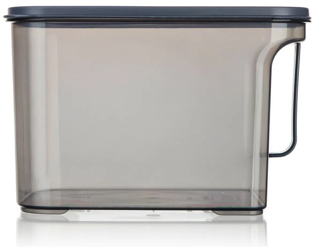 Banquet Recipient de depozitare cu mâner ZOYA 3,25l, fum, 3,25 l