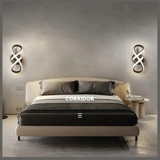 Aplica Led, Elit'S, Reia I, 23w Negru