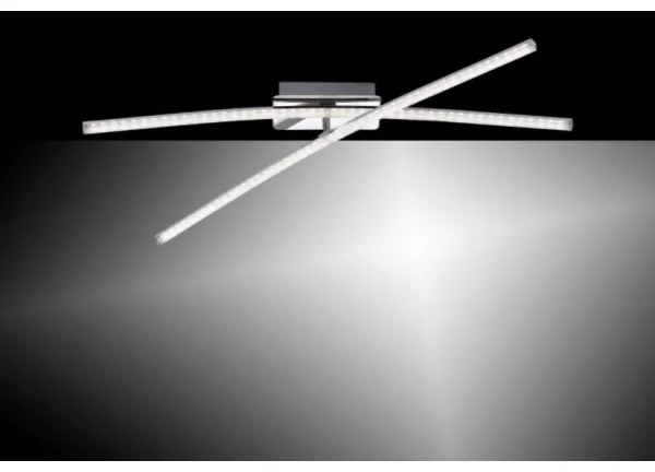 Lustră LED aplicată SIMON 2xLED/8W/230V crom lucios Leuchten Direkt 11292-17