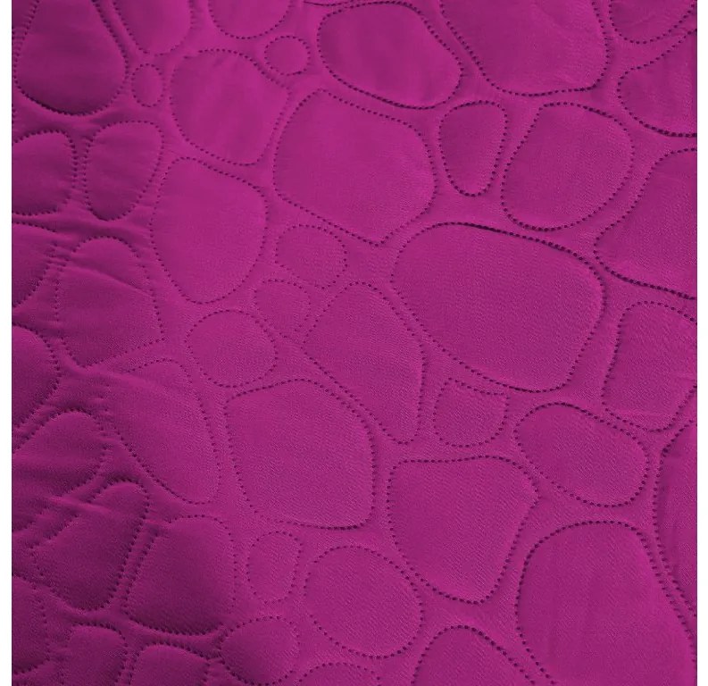 Cuvertura mov pentru pat cu model STONE Dimensiune: 220 x 240 cm