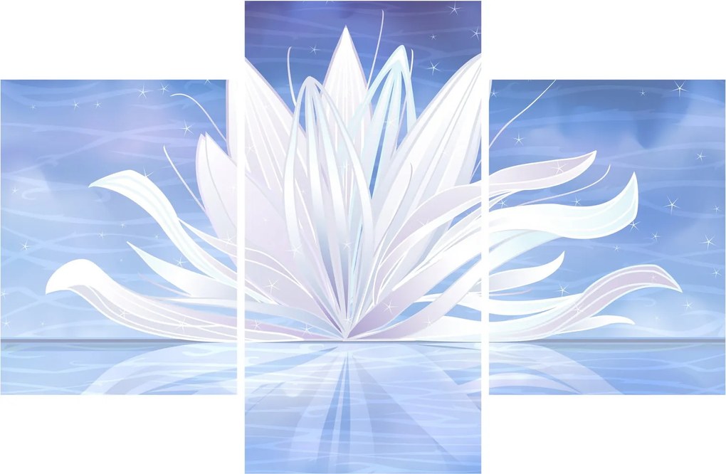 Tablou - Floare de lotus (90x60 cm)