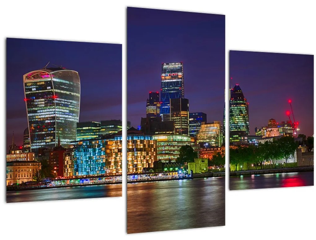 Tablou - Londra seara (90x60 cm)