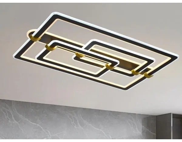 Plafonieră LED dimabilă, 280W, 230V, 3000–6500K, cu telecomandă