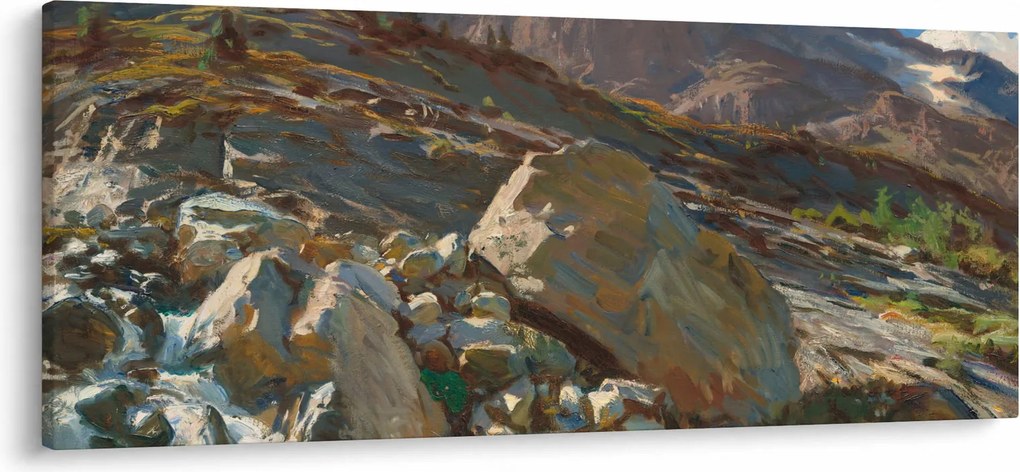 Tablou - John Singer Sargent, Simplon Pass, reproducere (120x50 cm)