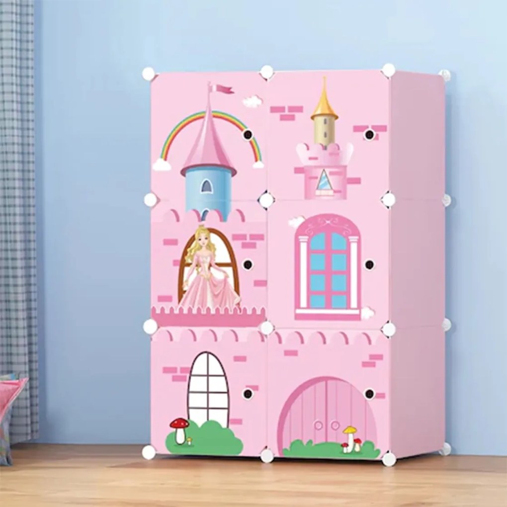 Dulap Modular, 6 Compartimente, Stil Castel, D2656P