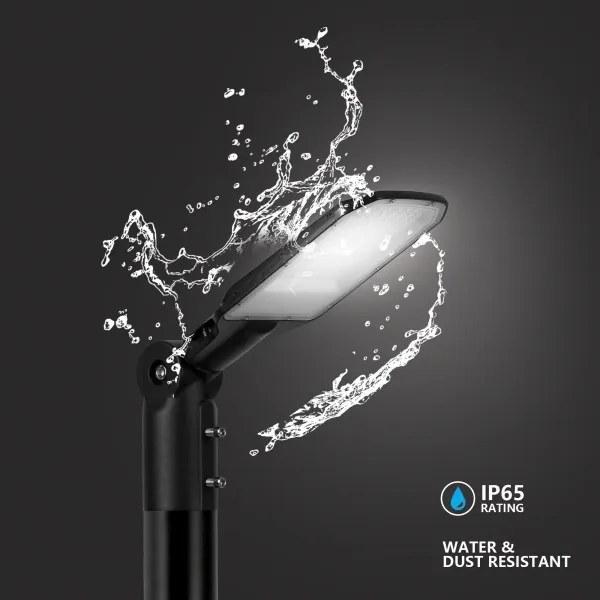 BRILAGI - Lampă stradală LED URBANLIGHT pentru exterior, 50W, 230V, neagră, IP65