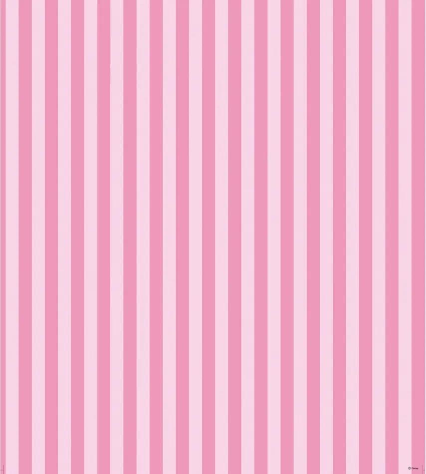 Fototapet de copii Pink stripes, 53 x 1005 cm
