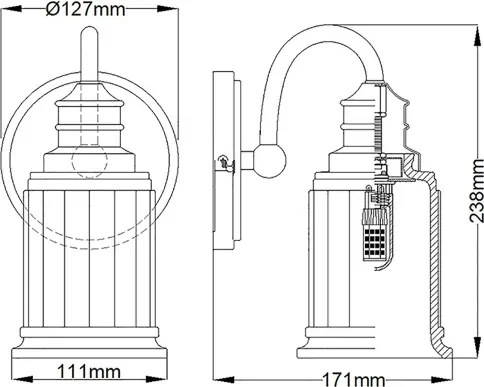 Quoizel QZ-SWELL1-PC-BATH-LED Aplică de perete pentru baie SWELL, 1xG9/3W/230V, IP44, crom