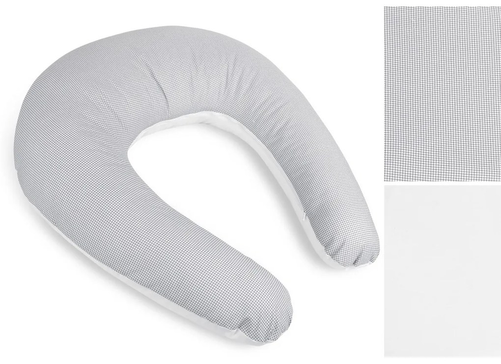 Bellatex Pernă de alăptare Bones gri , 180 cm