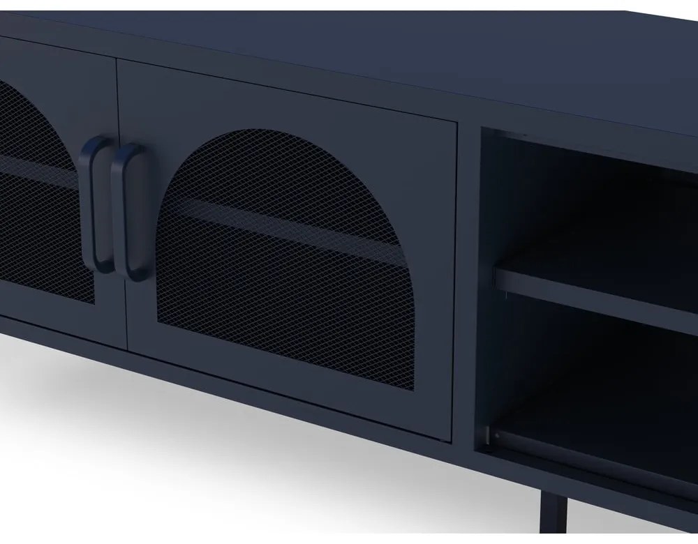 Comodă TV albastru-închis 160x50 cm Diora – Marckeric