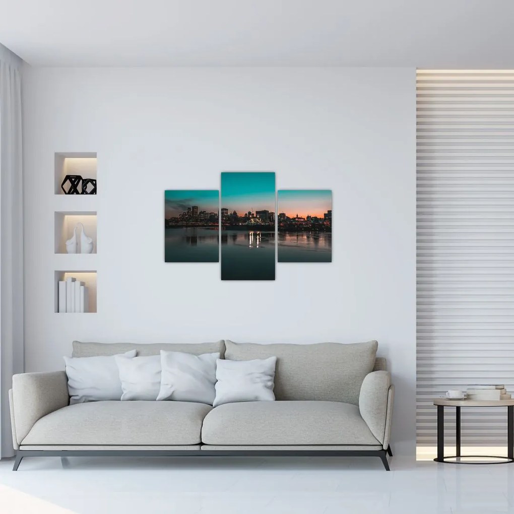 Tablou cu oraș mare (90x60 cm)