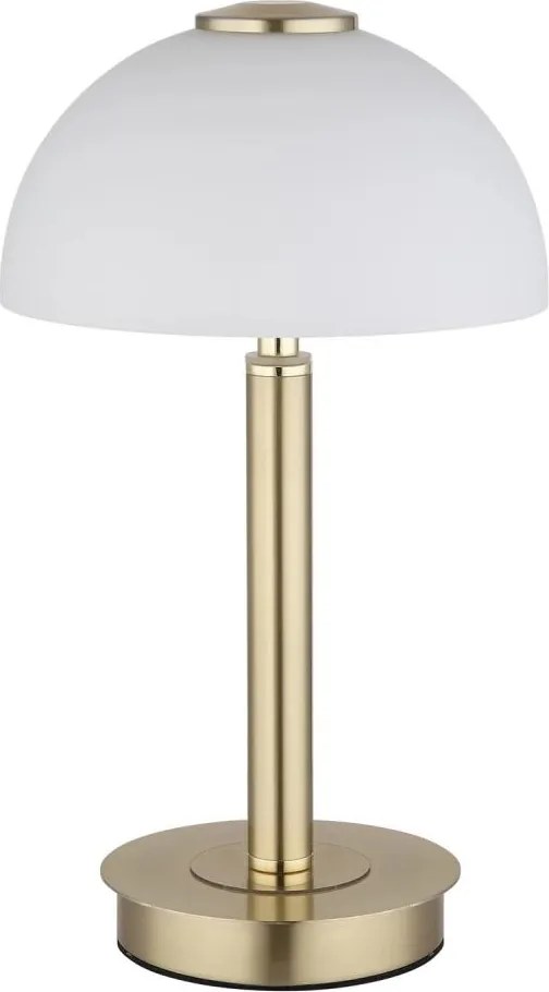Globo 21953M - Lampă de masă tactilă LED dimabilă ULDIN LED/7W/230V 3000K alamă