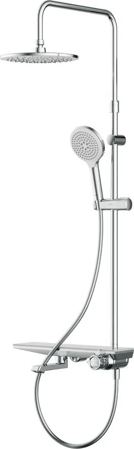 Coloana de dus cu baterie monocomanda AM.PM Flash finisaj crom lucios