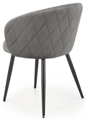 Scaun de masă CALMURE gri