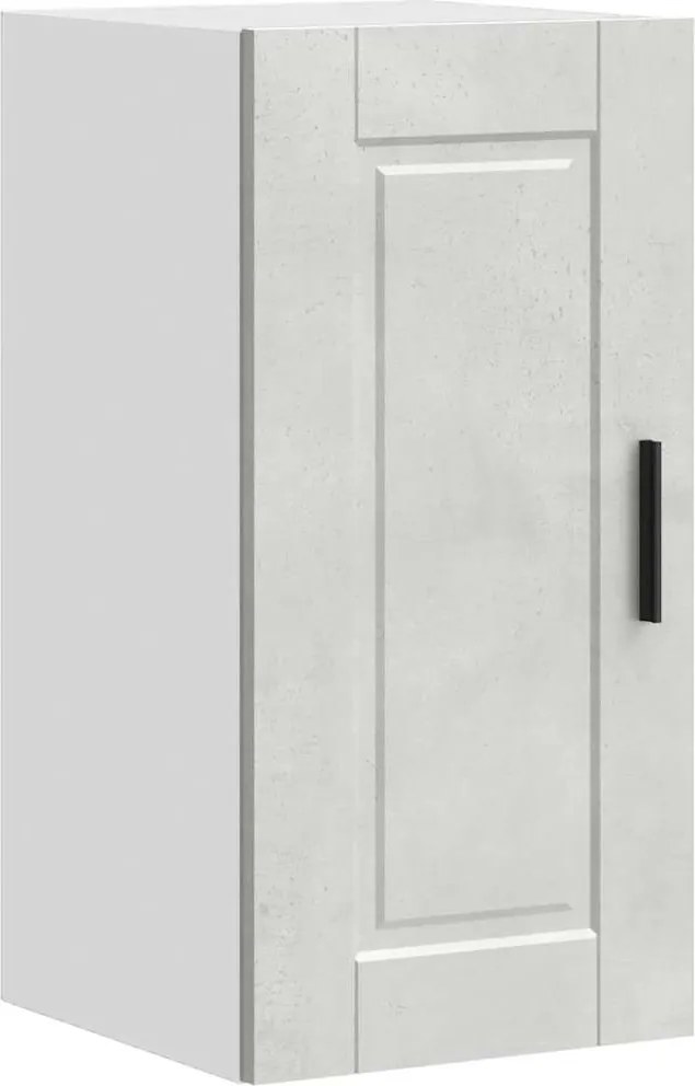 vidaXL Dulap de bucătărie „Porto” Lemn prelucrat gri beton