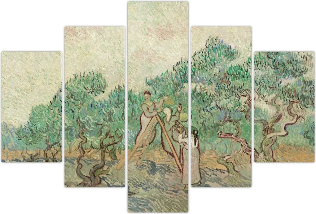 Tablou - Vincent van Gogh, The Olive Orchard, reproducere (150x105 cm)