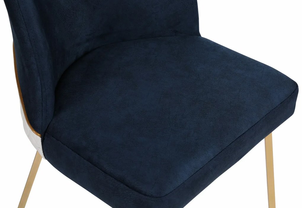 Set de scaune de sufragerie Madrid Dark Blue, 2buc., 2 buc.