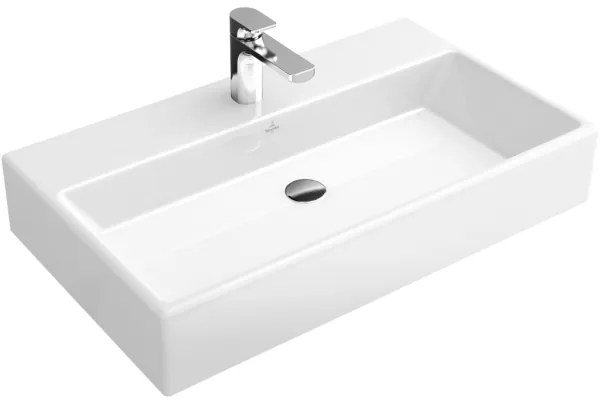 Lavoar pe mobilier, Villeroy&amp;Boch Memento, 80x47cm, Alb Alpin, 51338G01