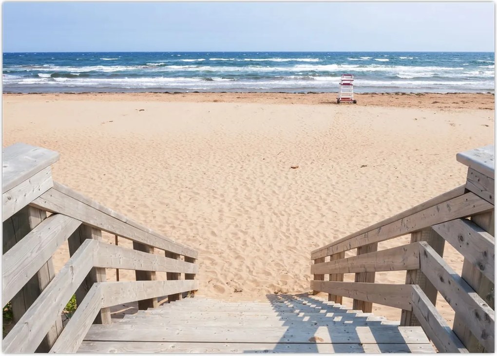 Tablou - Plajă (70x50 cm)