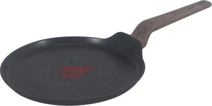 La mâna a doua: Tigaie pentru clatite Oliver Voltz Paris OV54422F26, 26x1.5 cm, Acoperire antiaderenta, Senzor de caldură, Inductie, Negru