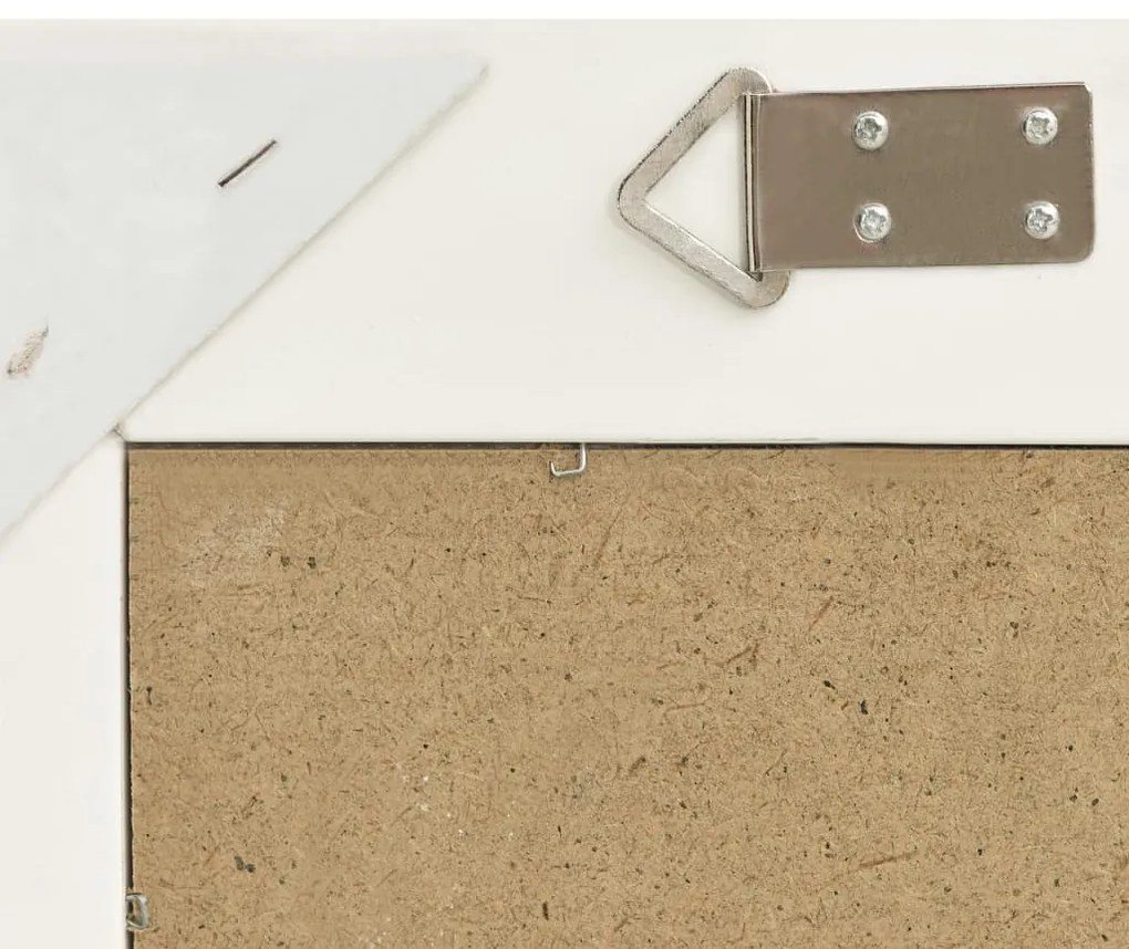 Oglinda de perete in stil baroc, alb, 50 x 60 cm 1, Alb, 50 x 60 cm