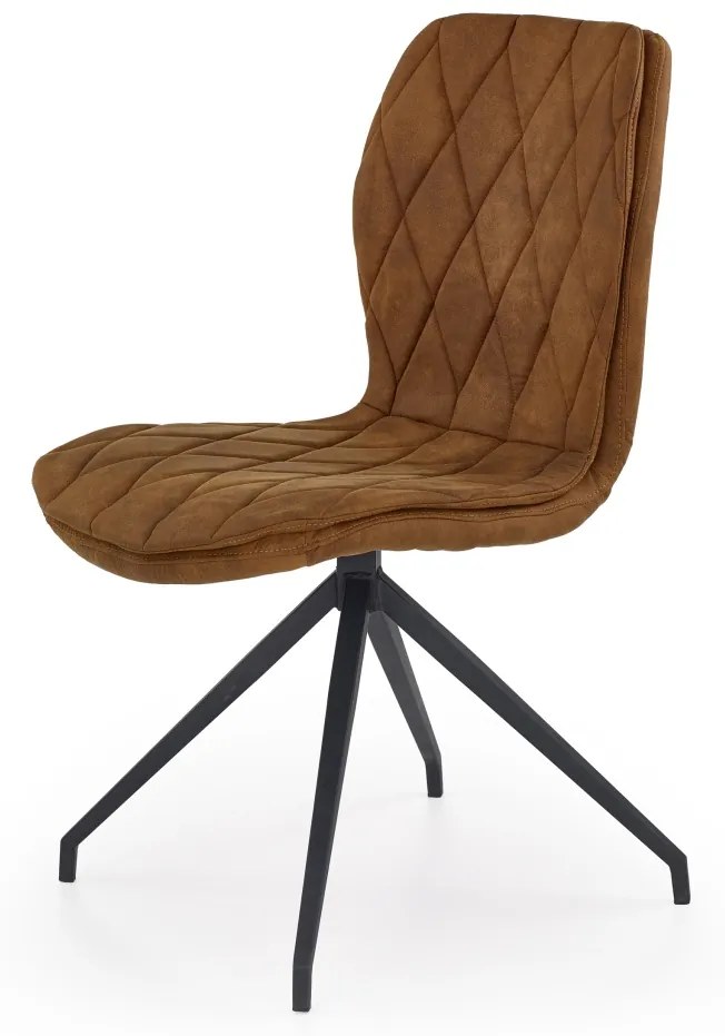 Scaun tapitat K237 maro - H 90 cm