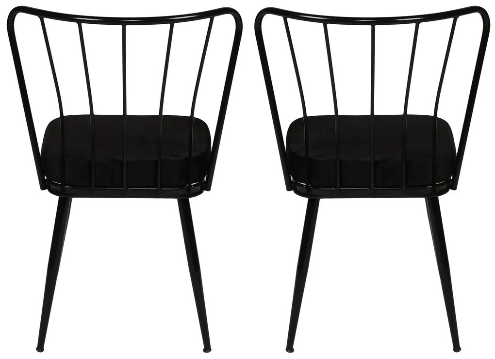 Set 2 scaune Ypsilon (Negru). 1073155
