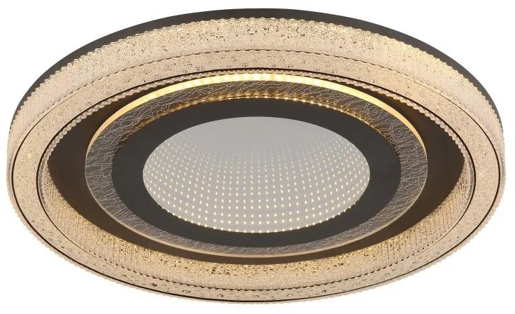 Plafoniera LED dimmabila cu telecomanda ALSUNA antracit