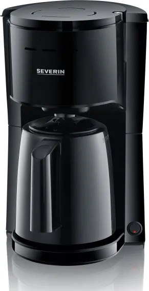 Severin KA 9306 - Cafetieră cu carafă termică 1 l 1000W/230V neagră