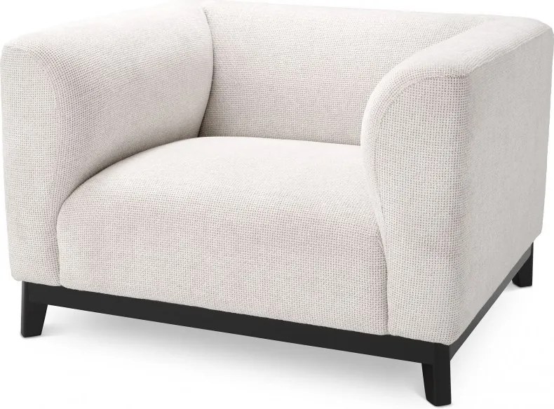 Fotoliu design LUX Corso, lyssa off-white