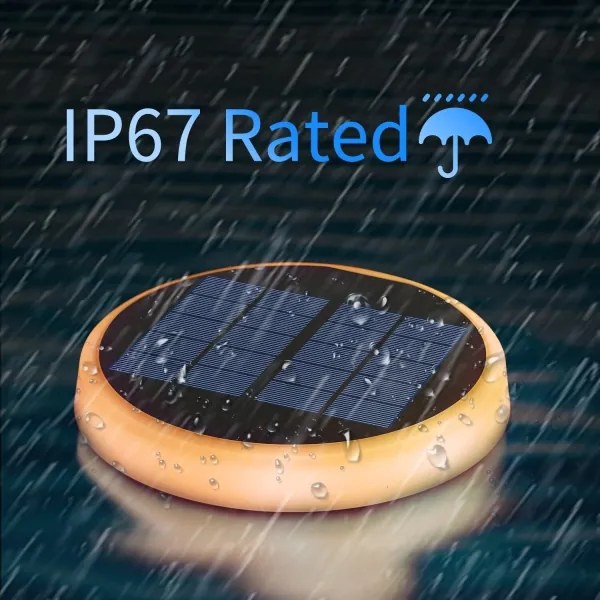 Corp de iluminat LED RGB solar Aigostar LED/0,6W/3,7V IP65