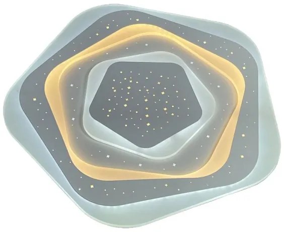 Plafonieră LED dimabilă LED/105W/230V 3000-6500K + telecomandă