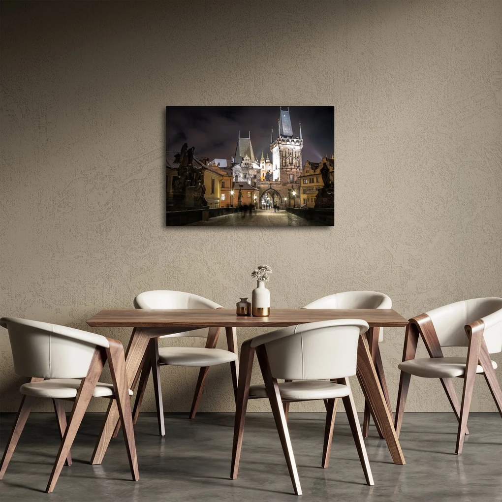 Tablou cu Poarta de pulbere iluminată (70x50 cm)